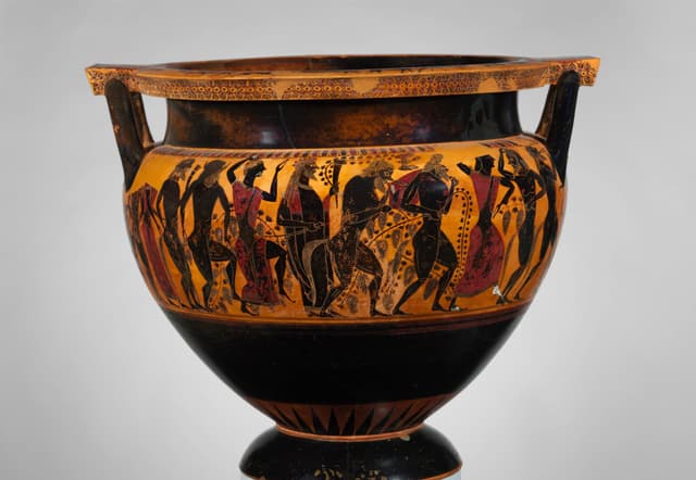 The Black-Figure Krater, Lydos