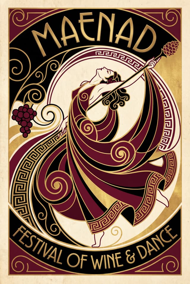 Maenad in Flight