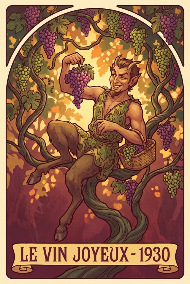 Satyr and Vine