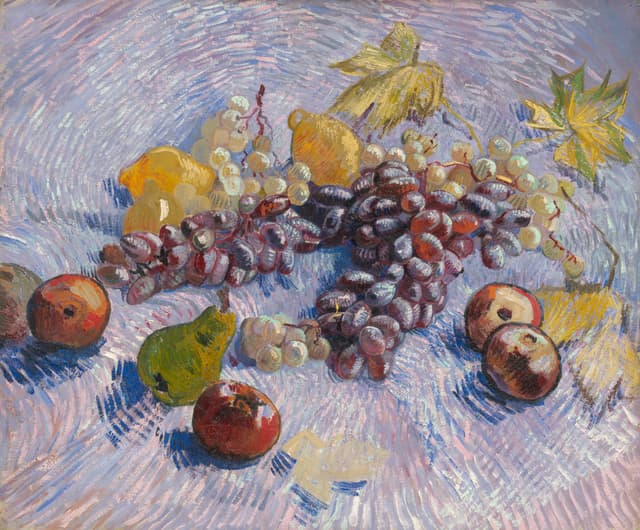 Grapes, Lemons, Pears, and Apples, Vincent van Gogh