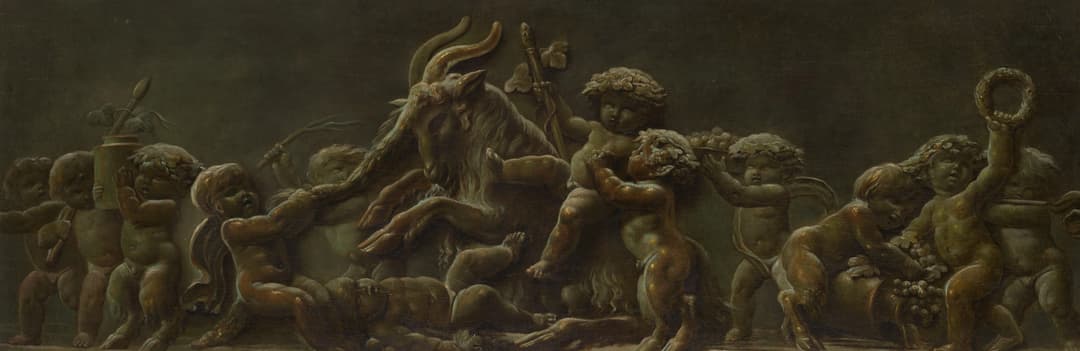 Infant Bacchanal, Piat Joseph Sauvage