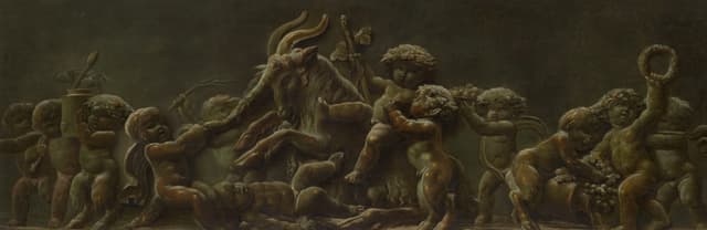 Infant Bacchanal, Piat Joseph Sauvage