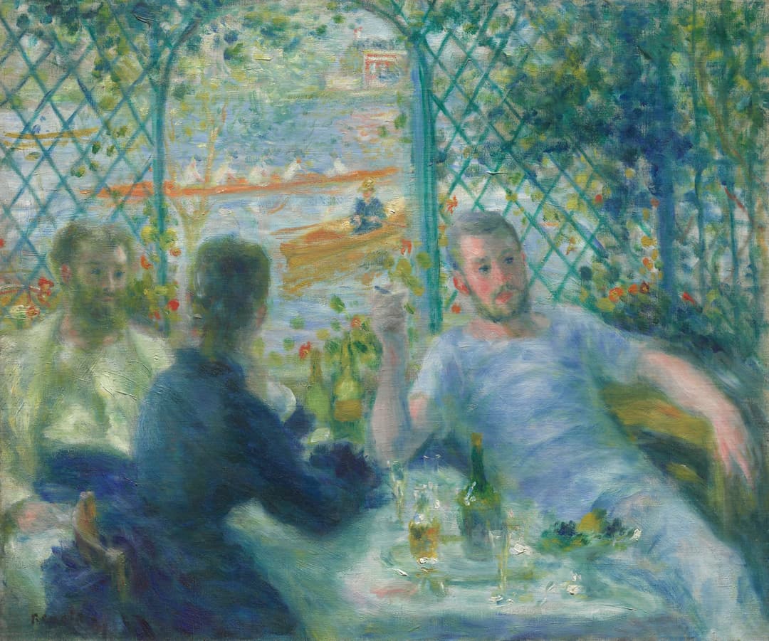 Lunch at the Restaurant Fournaise, Pierre-Auguste Renoir