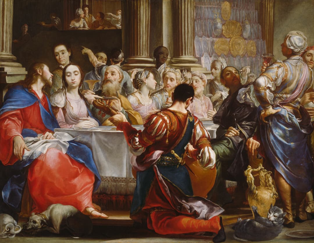The Wedding at Cana, Giuseppe Maria Crespi