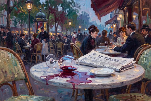 The Spill No. 8 — The Café Table