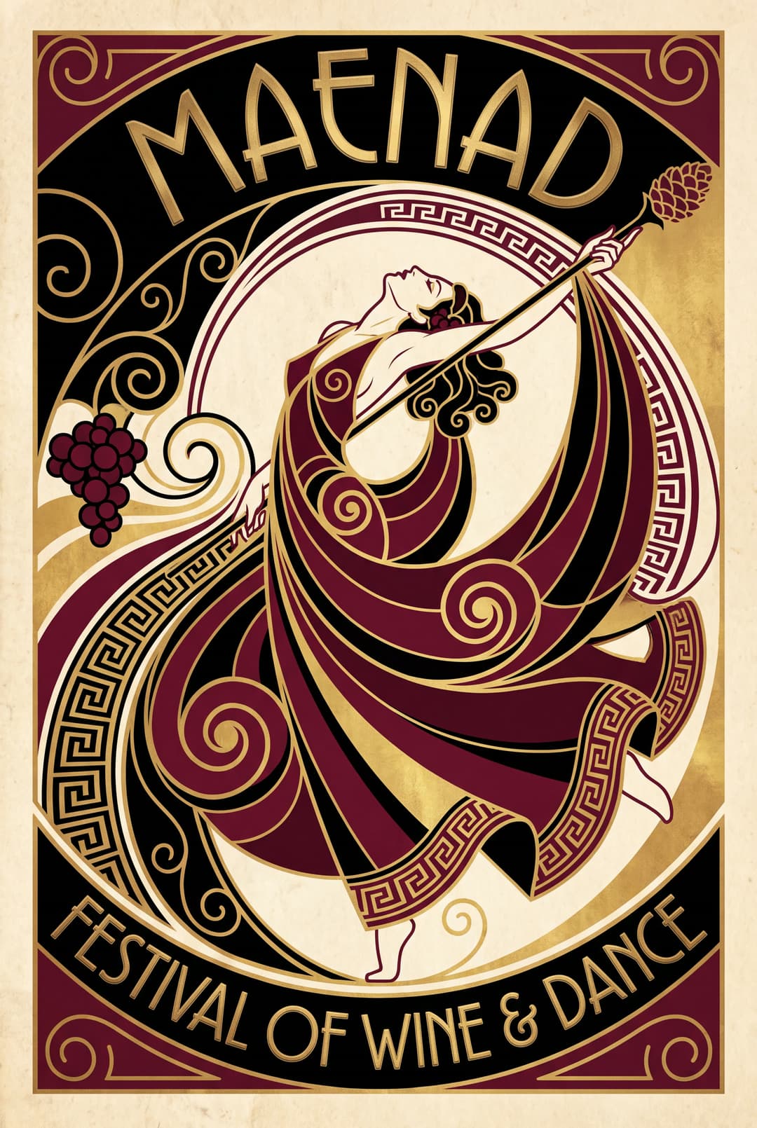 Maenad in Flight
