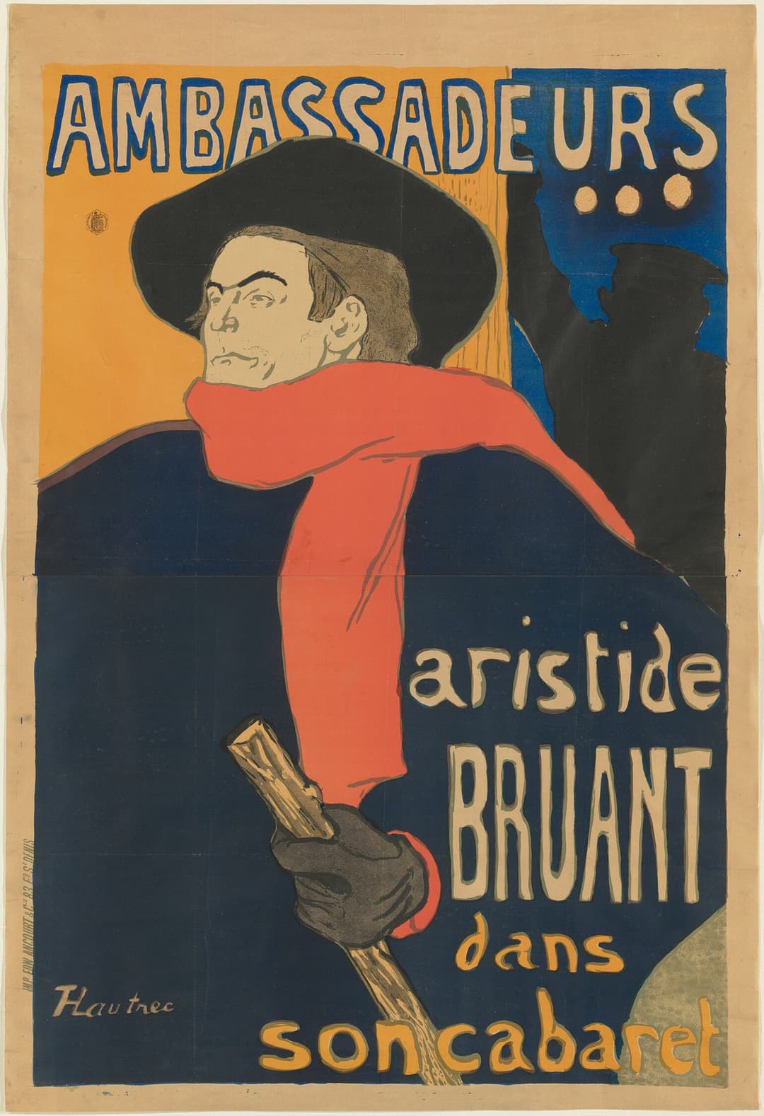 Ambassadeurs: Aristide Bruant, Henri de Toulouse-Lautrec